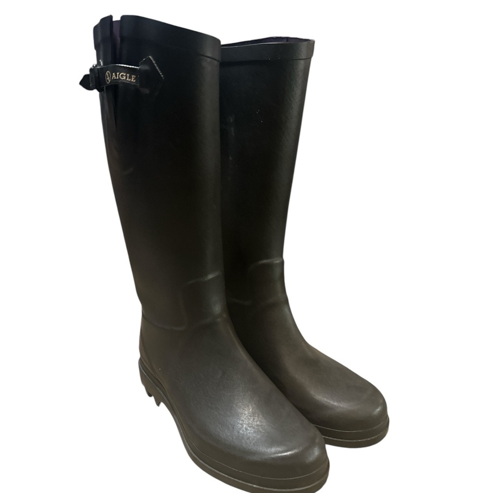 Aigle Chantabel Long Rain Boots Rubber Boots size 40